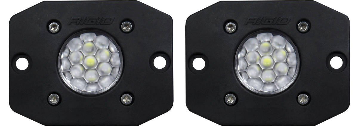 RIGID Industries Flood Diffused Backup Kit Flush Mount Ignite - 20641
