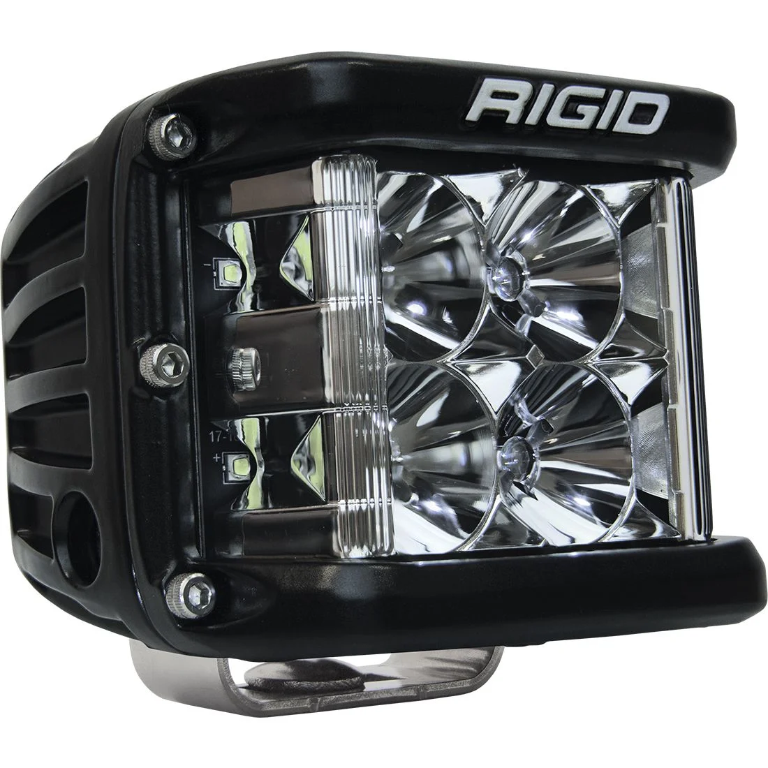 Rigid Industries D-SS Series Pro BLACK CASE SIDESHOOTER (SOLD IN SINGLES) Individual