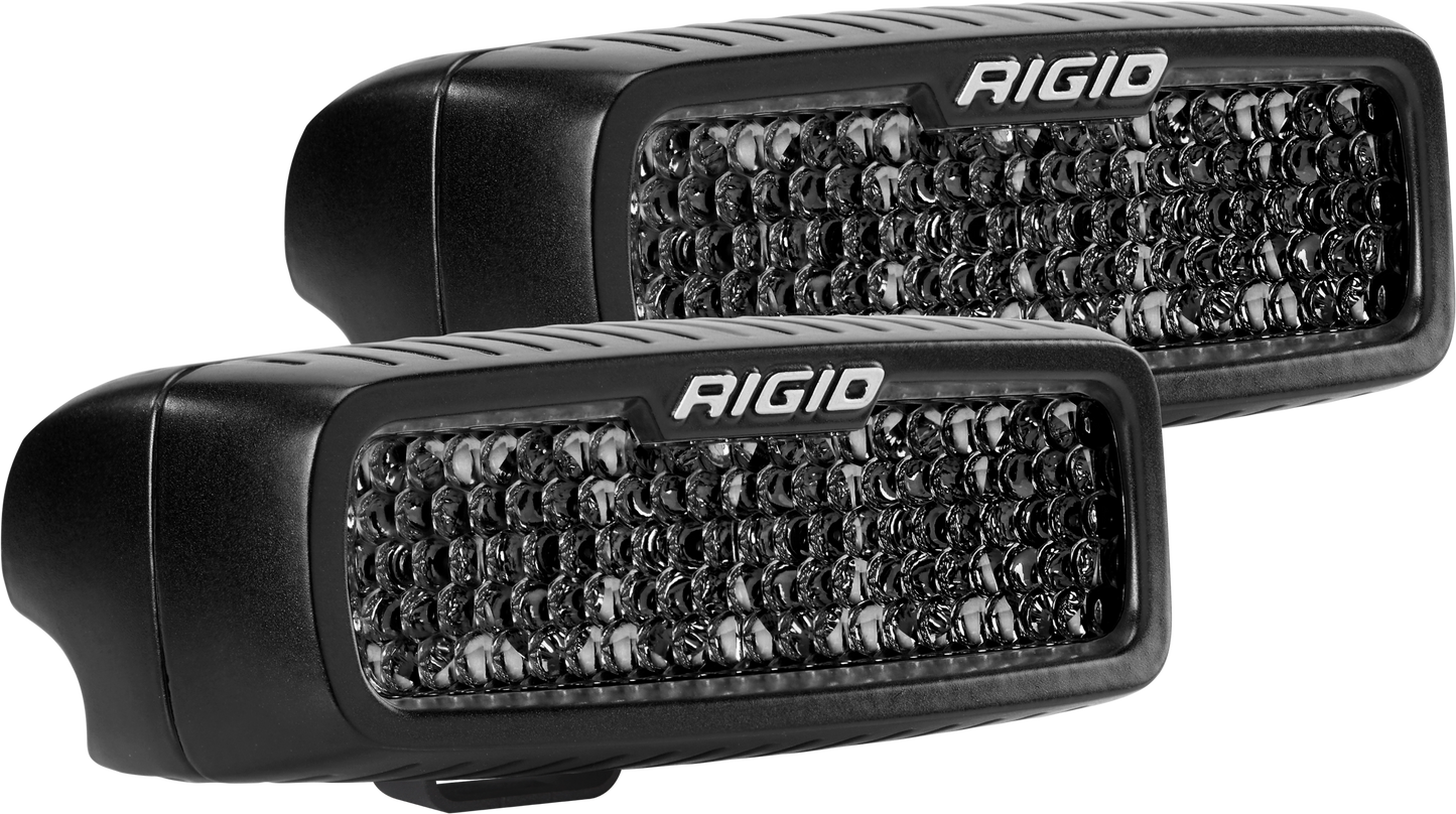 Spot Diffused Midnight Surface Mount Pair SR-Q Pro RIGID Industries - 905513BLK