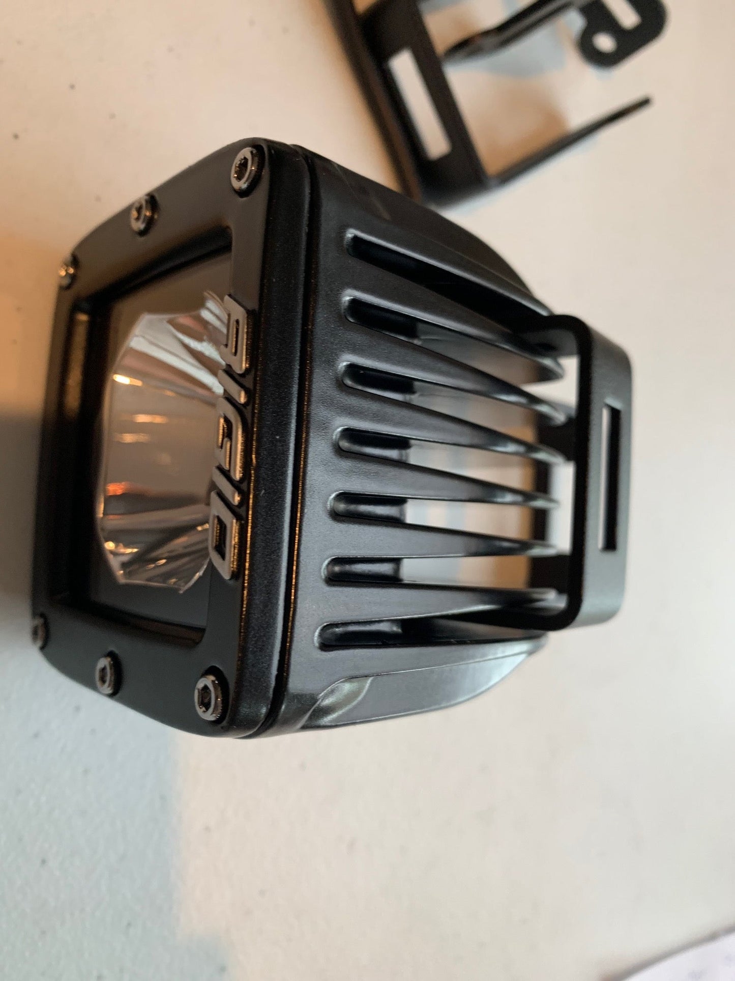 Rigid D-Series Top Side Mounting Brackets (Flips light) (ONE PAIR)