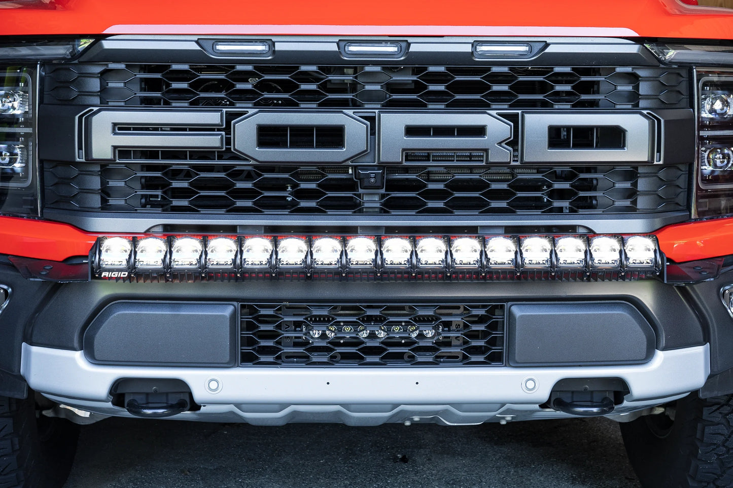 SPV Parts 2021+ Gen 3 Ford Raptor Bumper Bracket Kit for 40 & 50 inch light bars