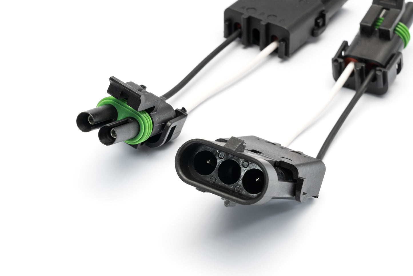 SPV Parts Harness 2 POLE WP Connector CROSSOVER Adapters (Singles) - SPV Harness System (Works with MANY vehicles, See Details)