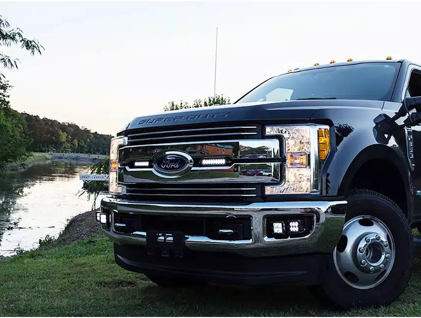 (Close Out) 2017-2019 Ford F-250/350 Dual Fog Mount Kit (D-Series/Radiance) #41621