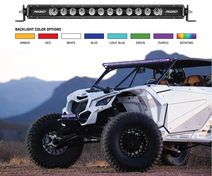 (NEW) Rigid RADIANCE Plus SR-Series Light Bars (Sizes 10''-50'')