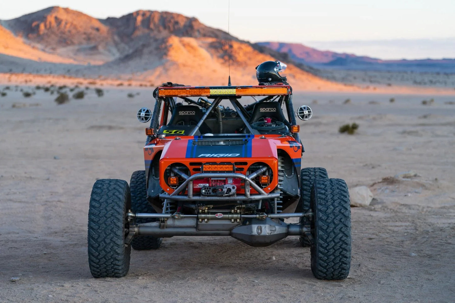 Rigid E-Series 10 Inch Spot With Amber Pro Lens