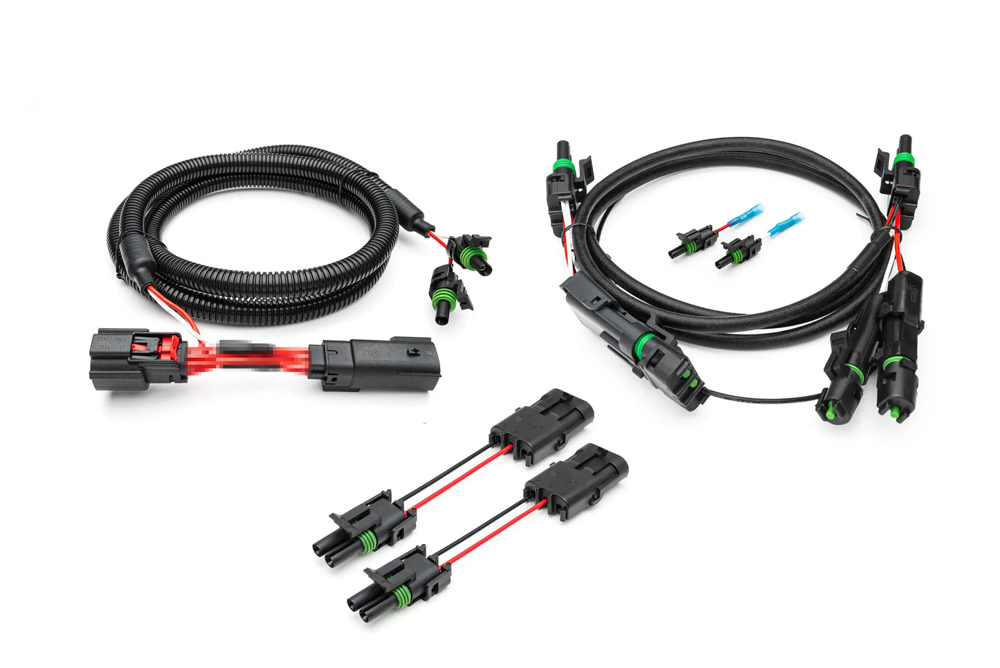 SPV Parts SHORT LENGTH REAR Harness w/ Taillight adapter - SPV Harness System (Works with MANY vehicles, See Details)