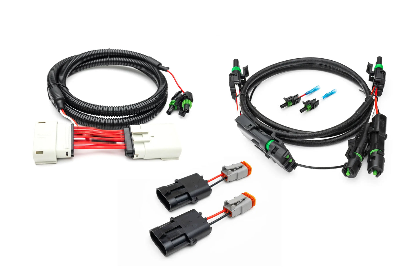 SPV Parts SHORT LENGTH REAR Harness w/ Taillight adapter - SPV Harness System (Works with MANY vehicles, See Details)