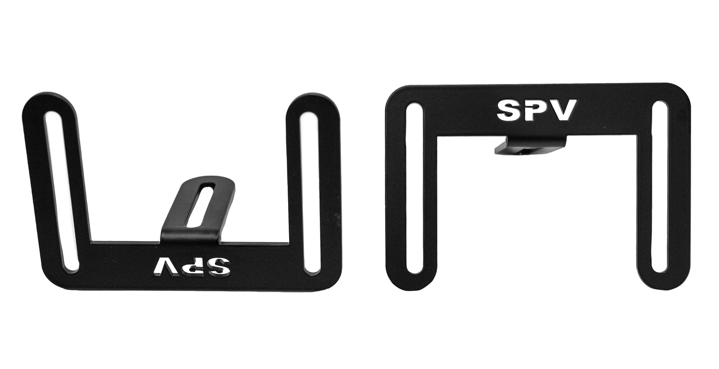 SPV Parts 2017-2020 Ford F-150 Raptor 6''-10'' LOWER Grille Light Bar Mounting Brackets