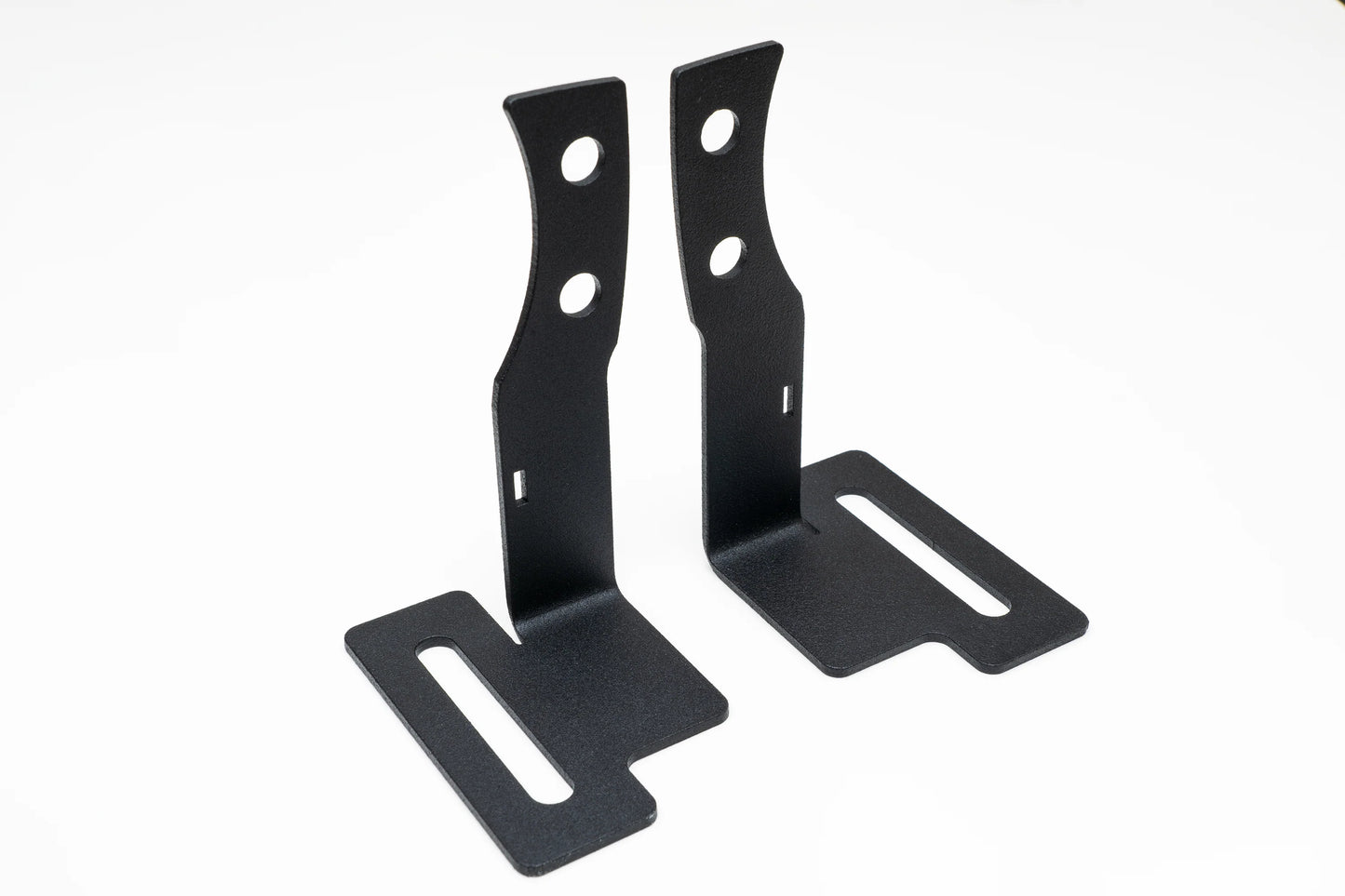 SPV Parts 2017-2020 Ford F-150 Raptor Rigid SRL Behind Grille Light Bar Mounting Brackets (Brackets Only)