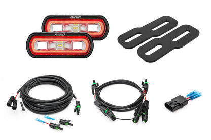 SPV Parts 2018+ Jeep Wrangler REAR SR-L SERIES REVERSE LIGHT KIT (NO DRILL) SRL rear light kit