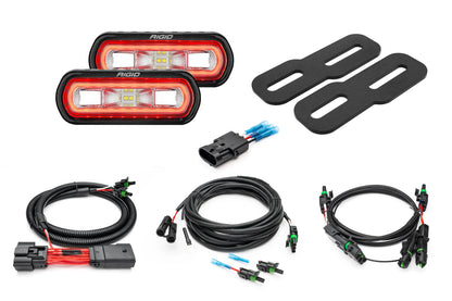 SPV Parts 2018+ Jeep Wrangler REAR SR-L SERIES REVERSE LIGHT KIT (NO DRILL) SRL rear light kit