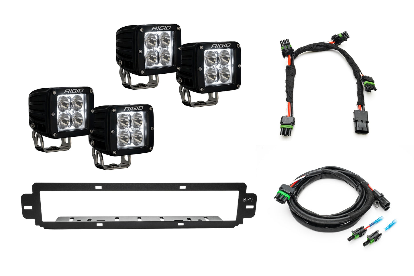 NEW SPV Parts 2021-2026 Ford F-150 Raptor BUMPER Grille Rigid Radiance/Scene RGBW Light Kit (Works with BOTH Bumpers)