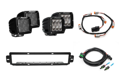 NEW SPV Parts 2021-2026 Ford F-150 Raptor BUMPER Grille Rigid D-Series Pro Light Kit (Works with BOTH Bumpers)