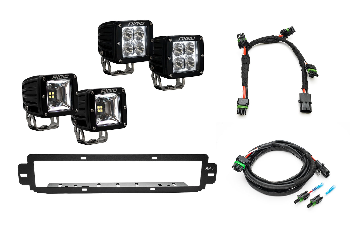 NEW SPV Parts 2021-2026 Ford F-150 Raptor BUMPER Grille Rigid Radiance/Scene RGBW Light Kit (Works with BOTH Bumpers)