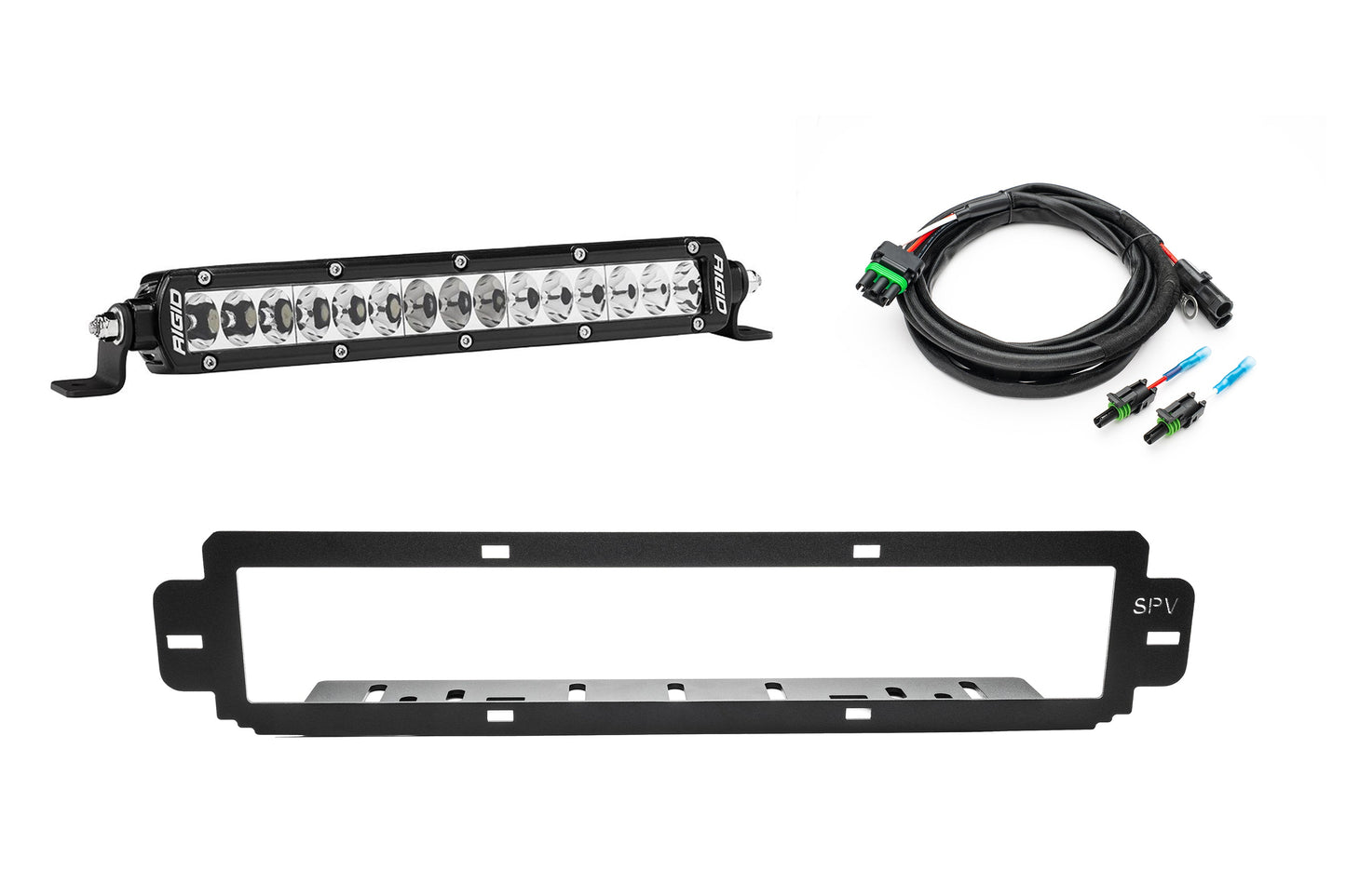 NEW SPV Parts 2021-2026 Ford F-150 Raptor BUMPER Grille Rigid SR Series or SR Radiance Light Bar Kit (Works with BOTH Bumpers)