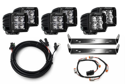 SPV Parts 2021-2026 (All Trims) Ford F-150 Raptor  - Rigid D-Series PRO Behind the Grille Light Kit