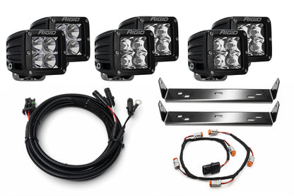 SPV Parts 2021-2026 (All Trims) Ford F-150 Raptor  - Rigid D-Series PRO Behind the Grille Light Kit