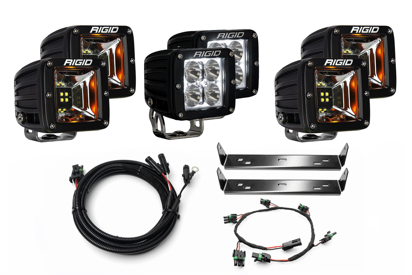 SPV Parts 2021-2026 (All Trims) Ford F-150 Raptor - Rigid Radiance/Scene NEW RGBW Behind the Grille Light Kit