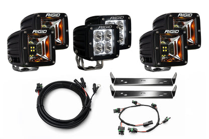 SPV Parts 2021-2026 (All Trims) Ford F-150 Raptor - Rigid Radiance/Scene NEW RGBW Behind the Grille Light Kit