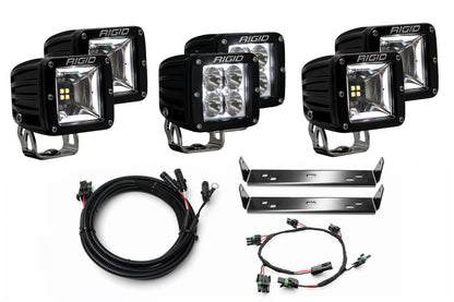 SPV Parts 2021-2026 (All Trims) Ford F-150 Raptor - Rigid Radiance/Scene NEW RGBW Behind the Grille Light Kit