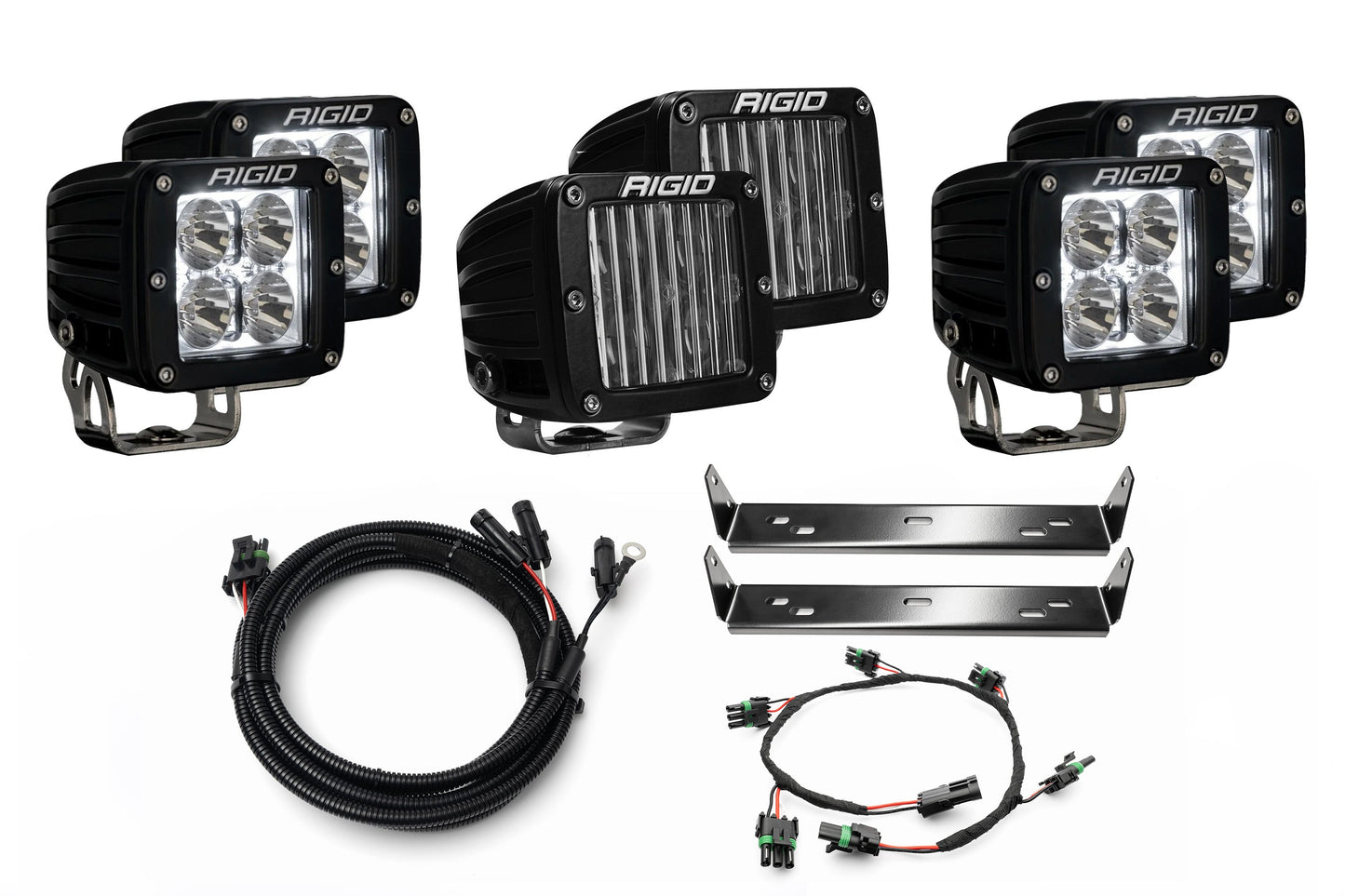 SPV Parts 2021-2026 (All Trims) Ford F-150 Raptor - Rigid Radiance/Scene NEW RGBW Behind the Grille Light Kit