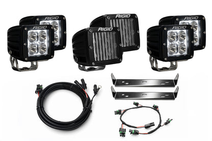 SPV Parts 2021-2026 (All Trims) Ford F-150 Raptor - Rigid Radiance/Scene NEW RGBW Behind the Grille Light Kit