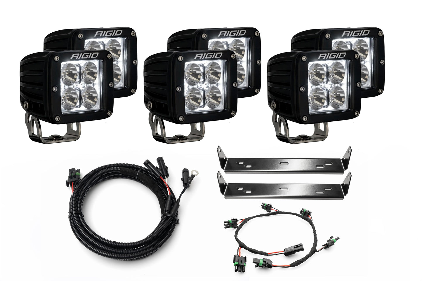 SPV Parts 2021-2026 (All Trims) Ford F-150 Raptor - Rigid Radiance/Scene NEW RGBW Behind the Grille Light Kit
