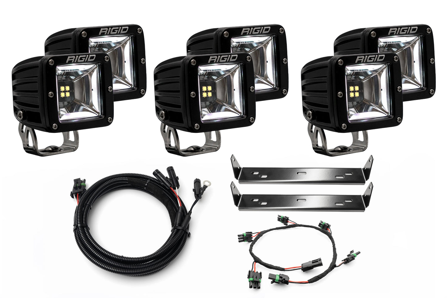 SPV Parts 2021-2026 (All Trims) Ford F-150 Raptor - Rigid Radiance/Scene NEW RGBW Behind the Grille Light Kit