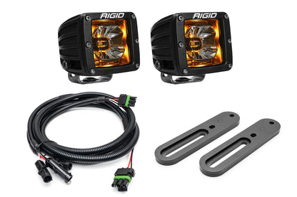 SPV Parts 2021-2025 Ford BRONCO Modular A-Pillar Light Kit (Includes Choice of Rigid Industries lights & SPV A-Pillar Mounts/Custom Harness)