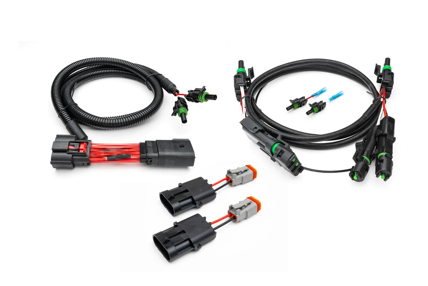 SPV Parts SHORT LENGTH REAR Harness w/ Taillight adapter - SPV Harness System (Works with MANY vehicles, See Details)