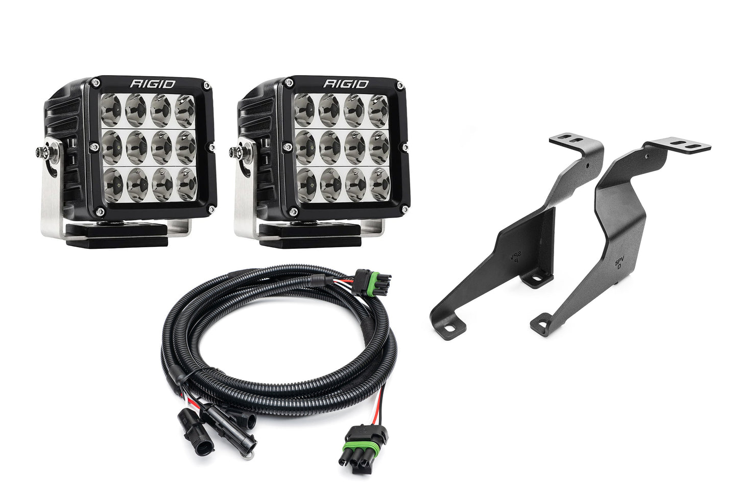 SPV Parts Rigid XL Series Radiance & Pro - SPV Parts A - Pillar (Ditch) Light Kit for Ford 2021+ F-150 Raptor