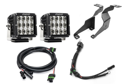 SPV Parts Rigid XL Series Radiance & Pro - SPV Parts A - Pillar (Ditch) Light Kit for Ford 2021+ F-150 Raptor