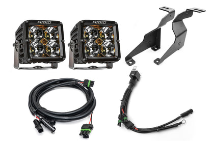SPV Parts Rigid XL Series Radiance & Pro - SPV Parts A - Pillar (Ditch) Light Kit for Ford 2021+ F-150 Raptor