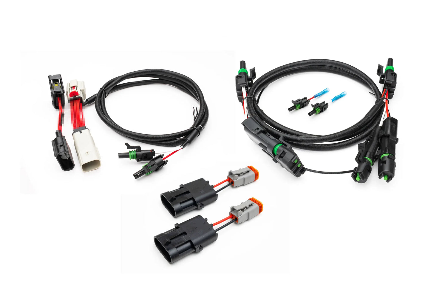 SPV Parts SHORT LENGTH REAR Harness w/ Taillight adapter - SPV Harness System (Works with MANY vehicles, See Details)