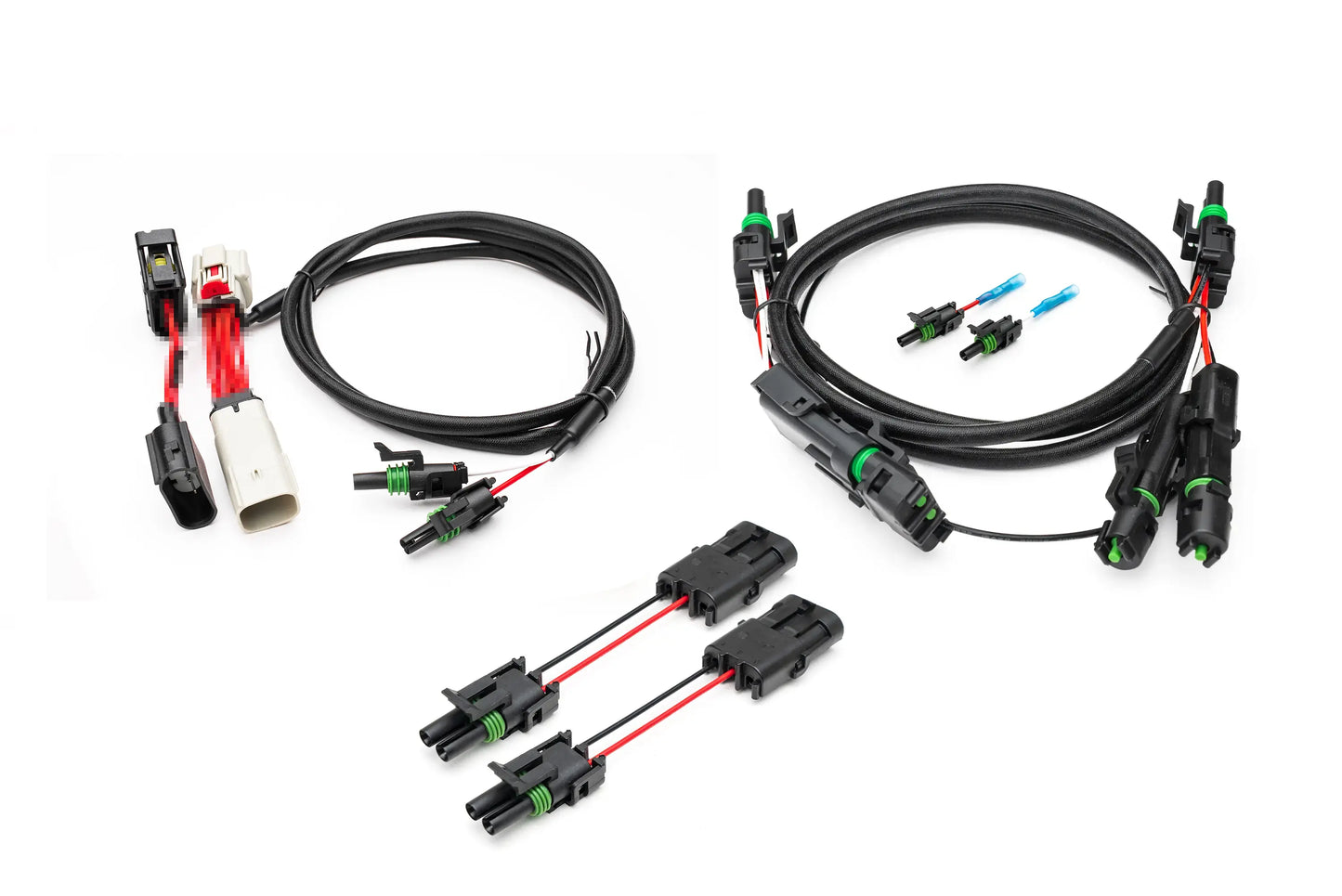 SPV Parts SHORT LENGTH REAR Harness w/ Taillight adapter - SPV Harness System (Works with MANY vehicles, See Details)