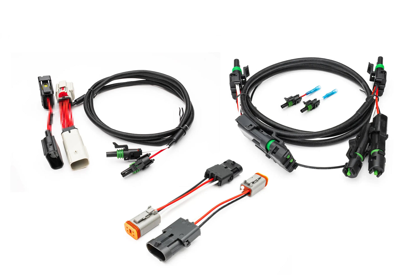 SPV Parts SHORT LENGTH REAR Harness w/ Taillight adapter - SPV Harness System (Works with MANY vehicles, See Details)