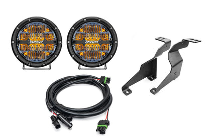 SPV Parts Rigid 360 Series 6 inch - A - Pillar (Ditch) Light Kit for Ford 2021+ F-150 Raptor