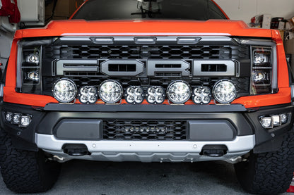 SPV Parts 2021+ Gen 3 Ford Raptor Bumper Bracket Kit with Cross Mount & Harness Bundle Kits