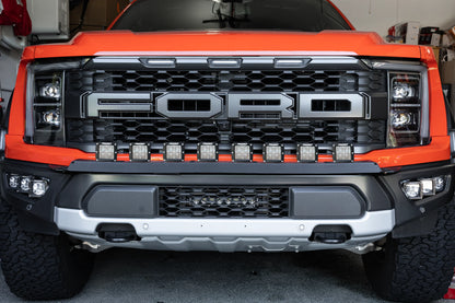 SPV Parts 2021+ Gen 3 Ford Raptor Bumper Bracket Kit with Cross Mount & Harness Bundle Kits