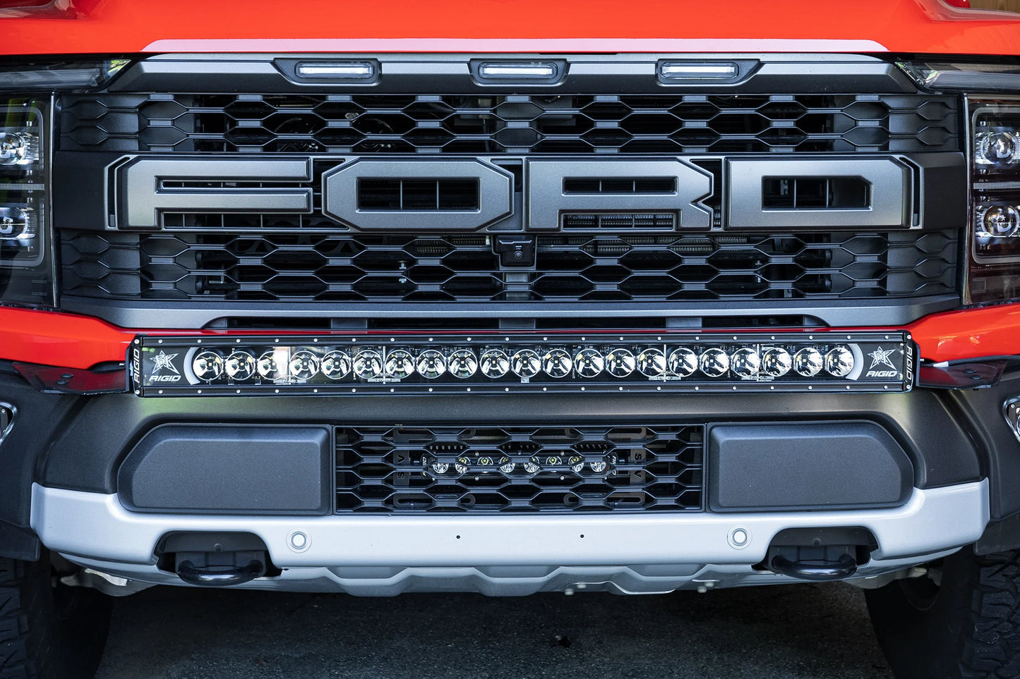 SPV Parts 2021+ Gen 3 Ford Raptor Bumper Bracket Kit for 40 & 50 inch light bars