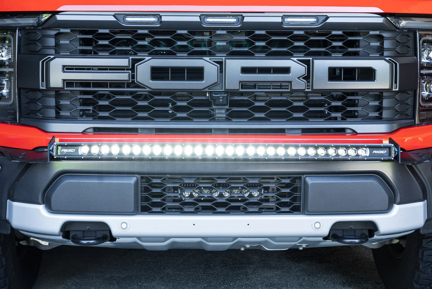 SPV Parts 2021+ Gen 3 Ford Raptor Bumper Bracket Kit for 40 & 50 inch light bars