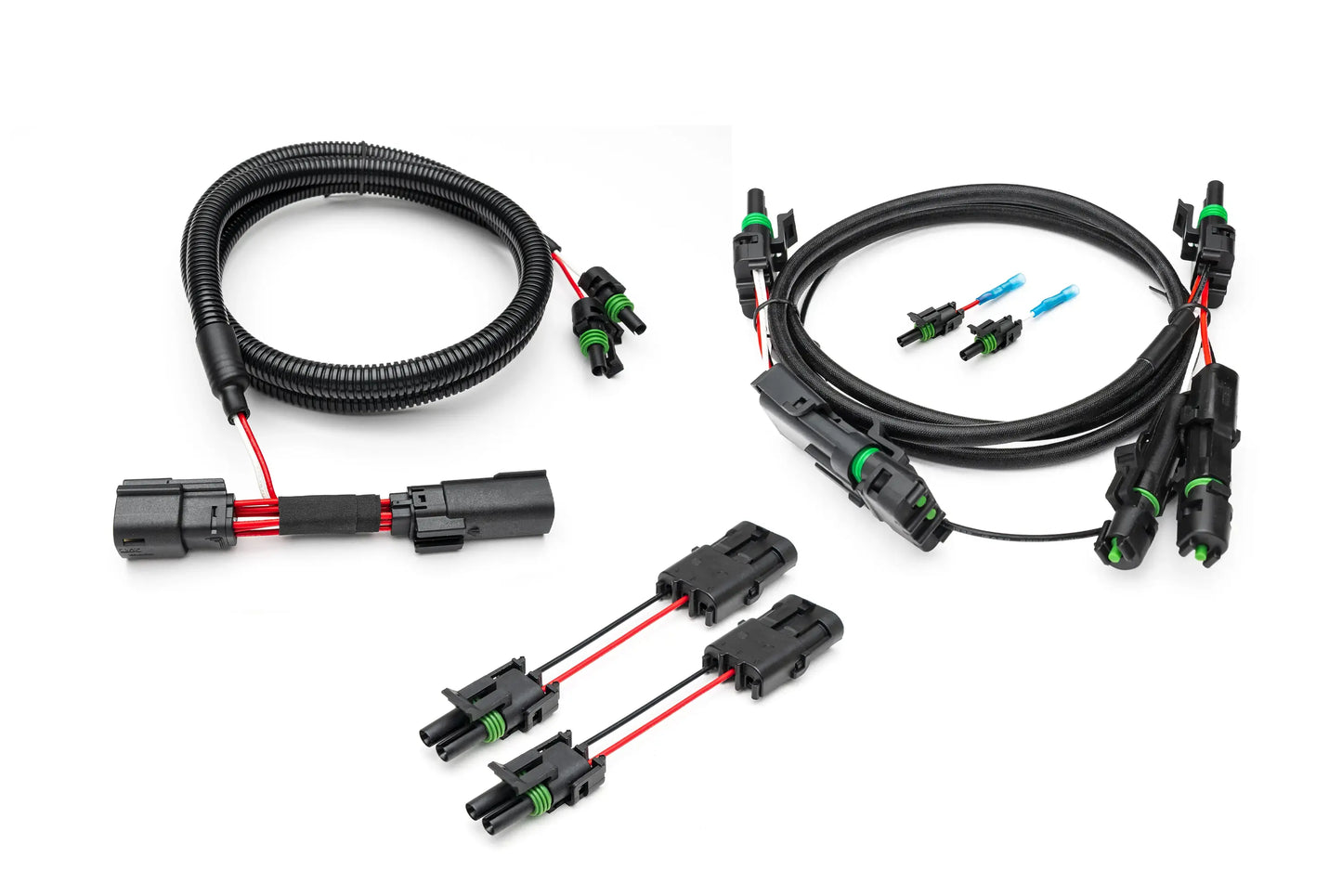 SPV Parts SHORT LENGTH REAR Harness w/ Taillight adapter - SPV Harness System (Works with MANY vehicles, See Details)