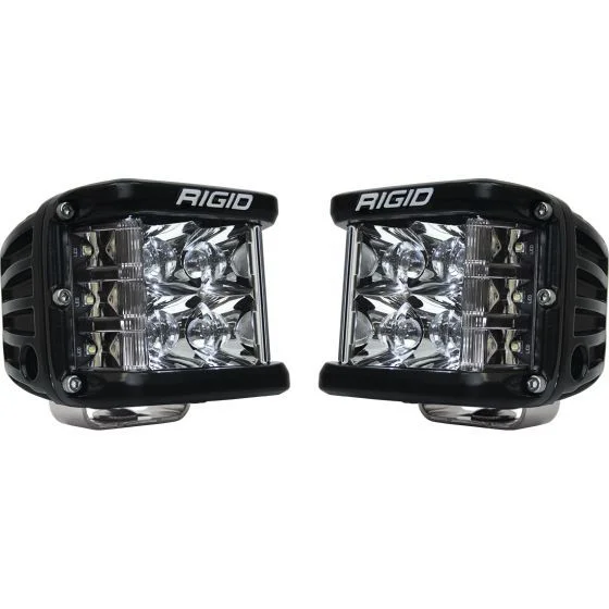 Rigid Industries D-SS Series Pro BLACK CASE SIDESHOOTERS (SOLD IN PAIRS)