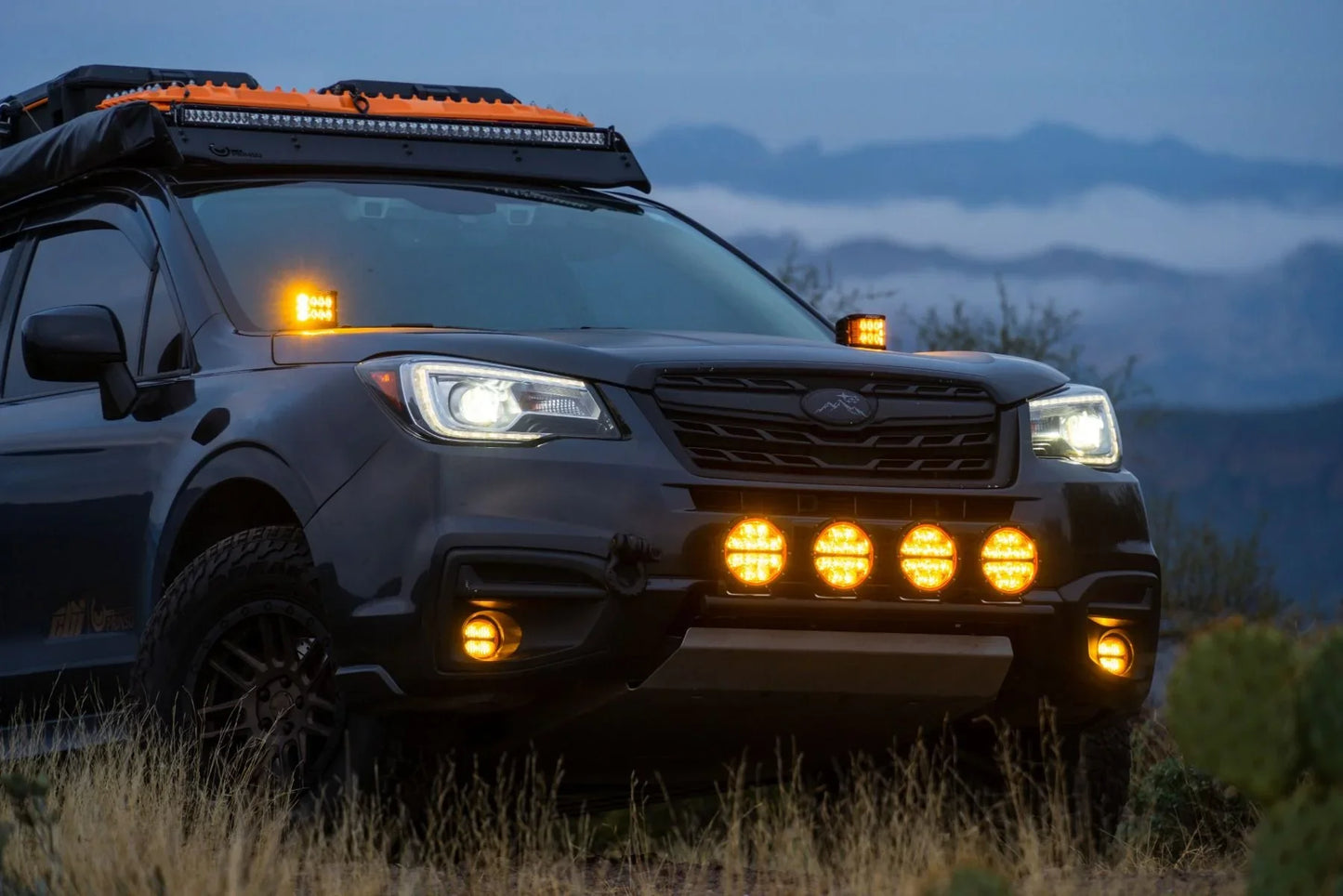 Rigid 6 Inch 360 Series AMBER PRO SPOT Light Pods (SOLD IN PAIRS)