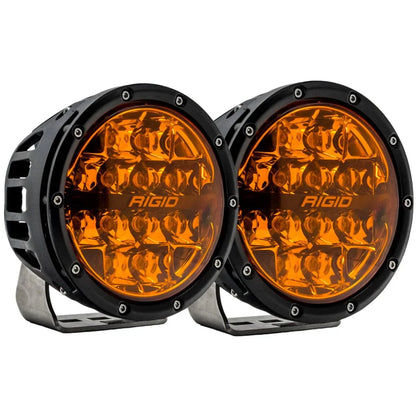 Rigid 6 Inch 360 Series AMBER PRO SPOT Light Pods (SOLD IN PAIRS)
