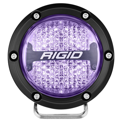 Rigid Industries 360-Series RGBW 4 Inch with RGBW Backlight Pods - 36400 36401 36402