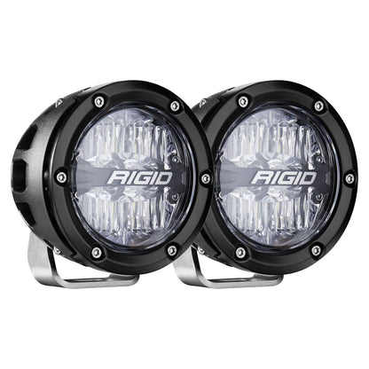 Rigid Industries 360-Series RGBW 4 Inch with RGBW Backlight Pods - 36400 36401 36402
