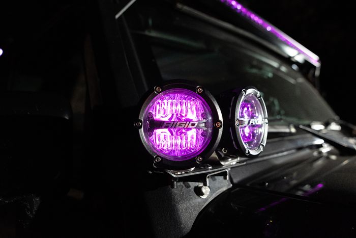 Rigid Industries 360-Series RGBW 4 Inch with RGBW Backlight Pods - 36400 36401 36402