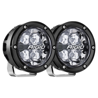 Rigid Industries 360-Series RGBW 4 Inch with RGBW Backlight Pods - 36400 36401 36402