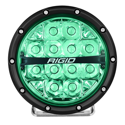 Rigid Industries 360-Series RGBW 6 Inch Drive Optic with RGBW Backlight Pods - 36411 36412